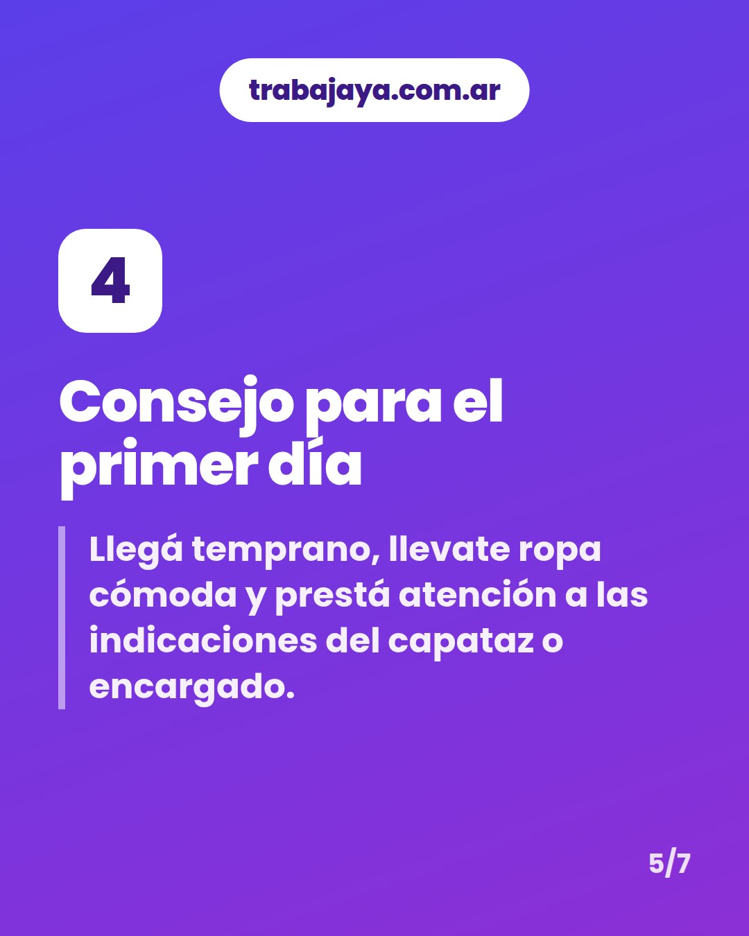 Cómo es trabajar de albañil: placa 5 de 7