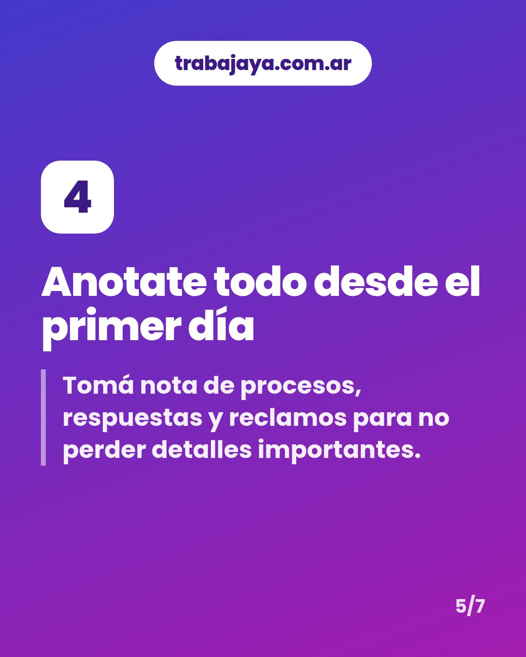 Cómo es trabajar de atención al cliente: placa 5 de 7