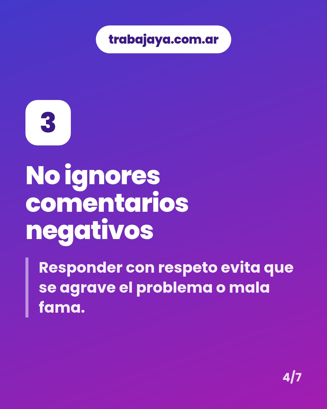 Cómo es trabajar de community manager: placa 4 de 7