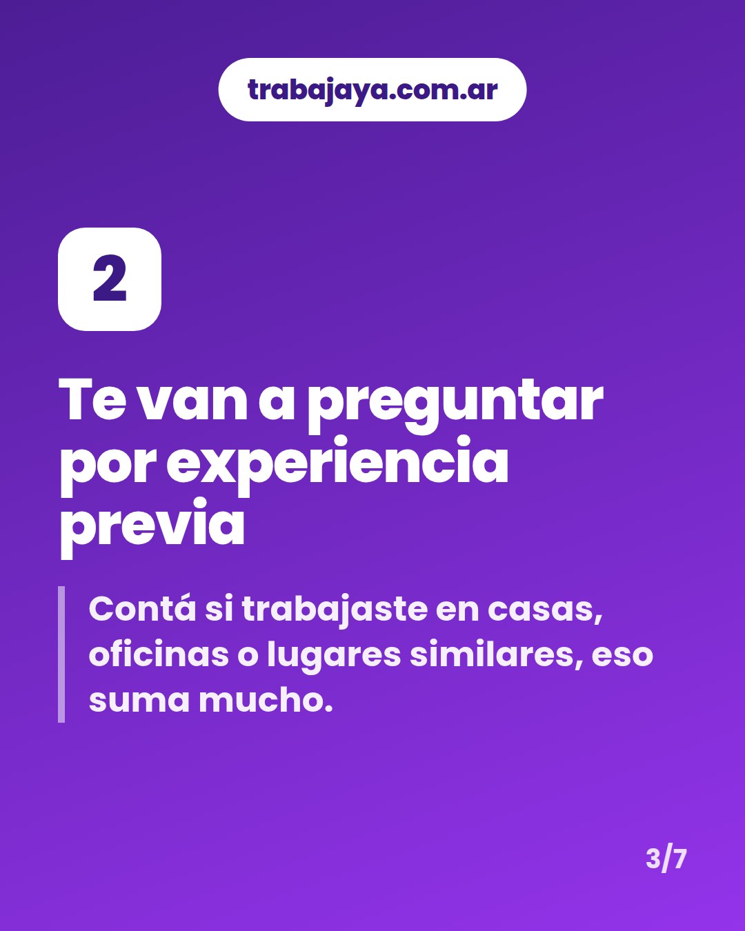 Cómo es trabajar de empleado o empleada de limpieza: placa 3 de 7