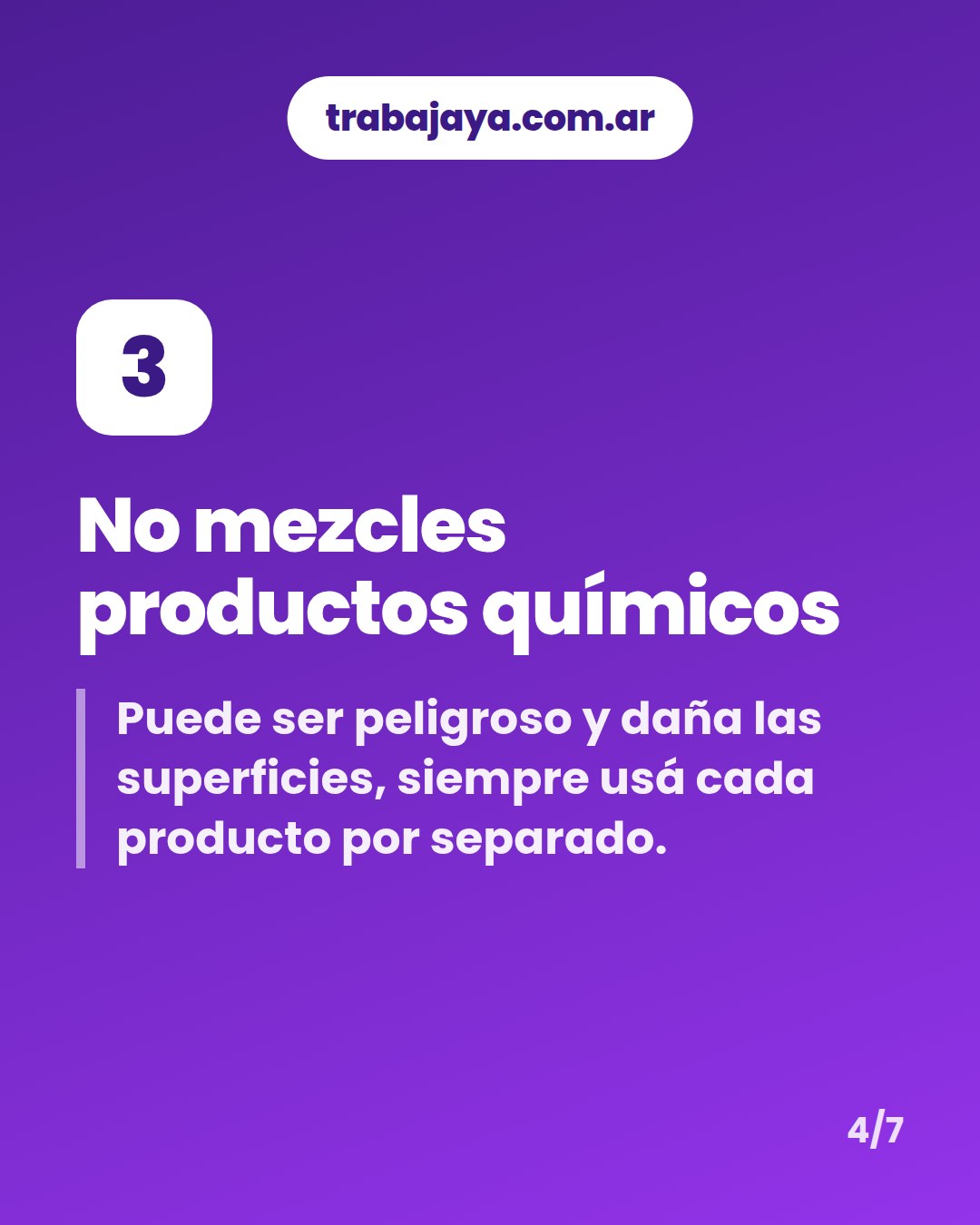 Cómo es trabajar de empleado o empleada de limpieza: placa 4 de 7