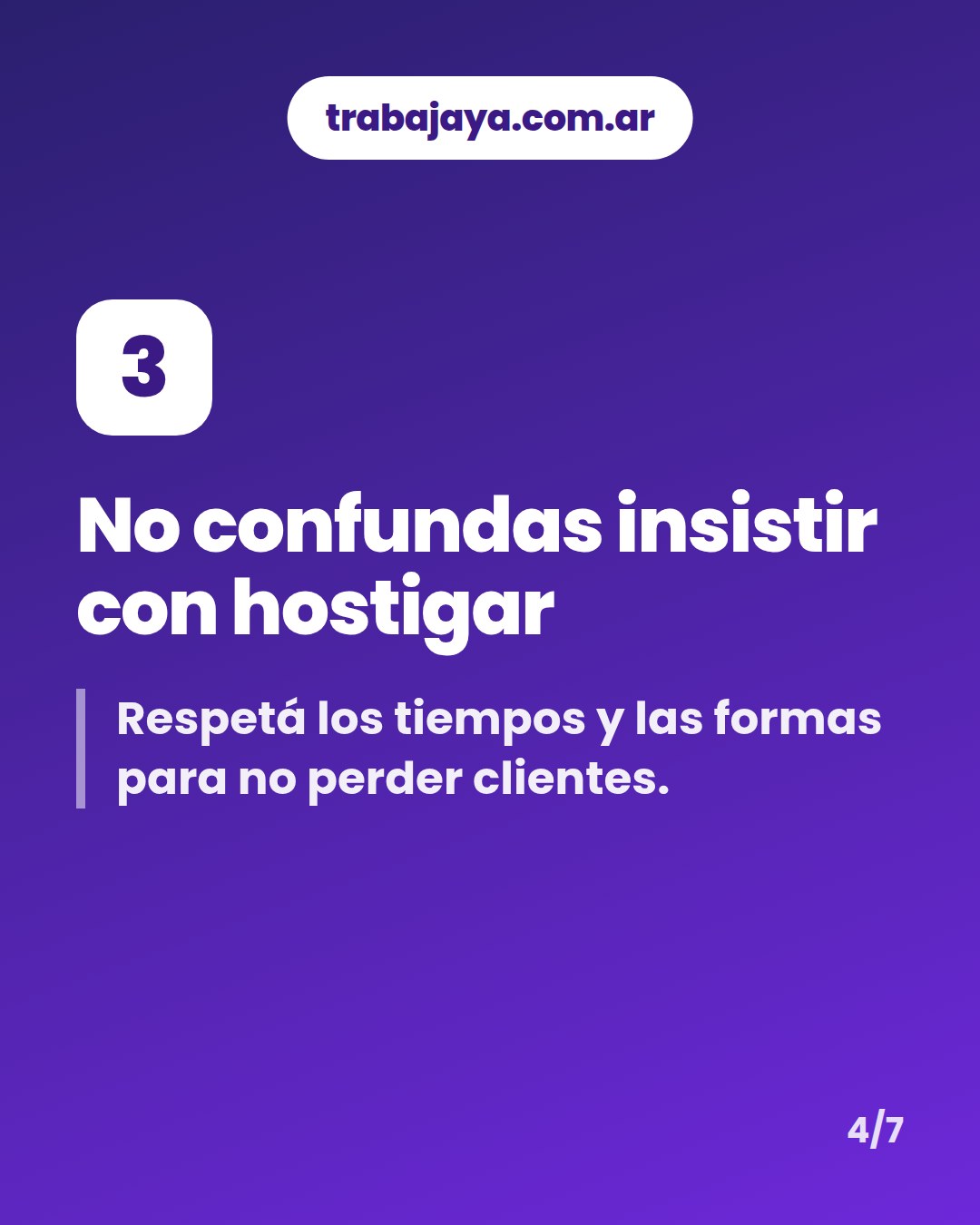 Cómo es trabajar de gestor o gestora de cobranzas: placa 4 de 7
