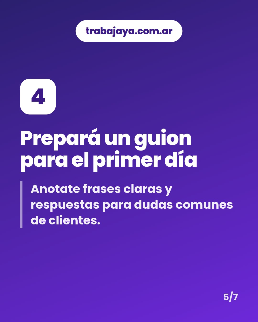 Cómo es trabajar de gestor o gestora de cobranzas: placa 5 de 7