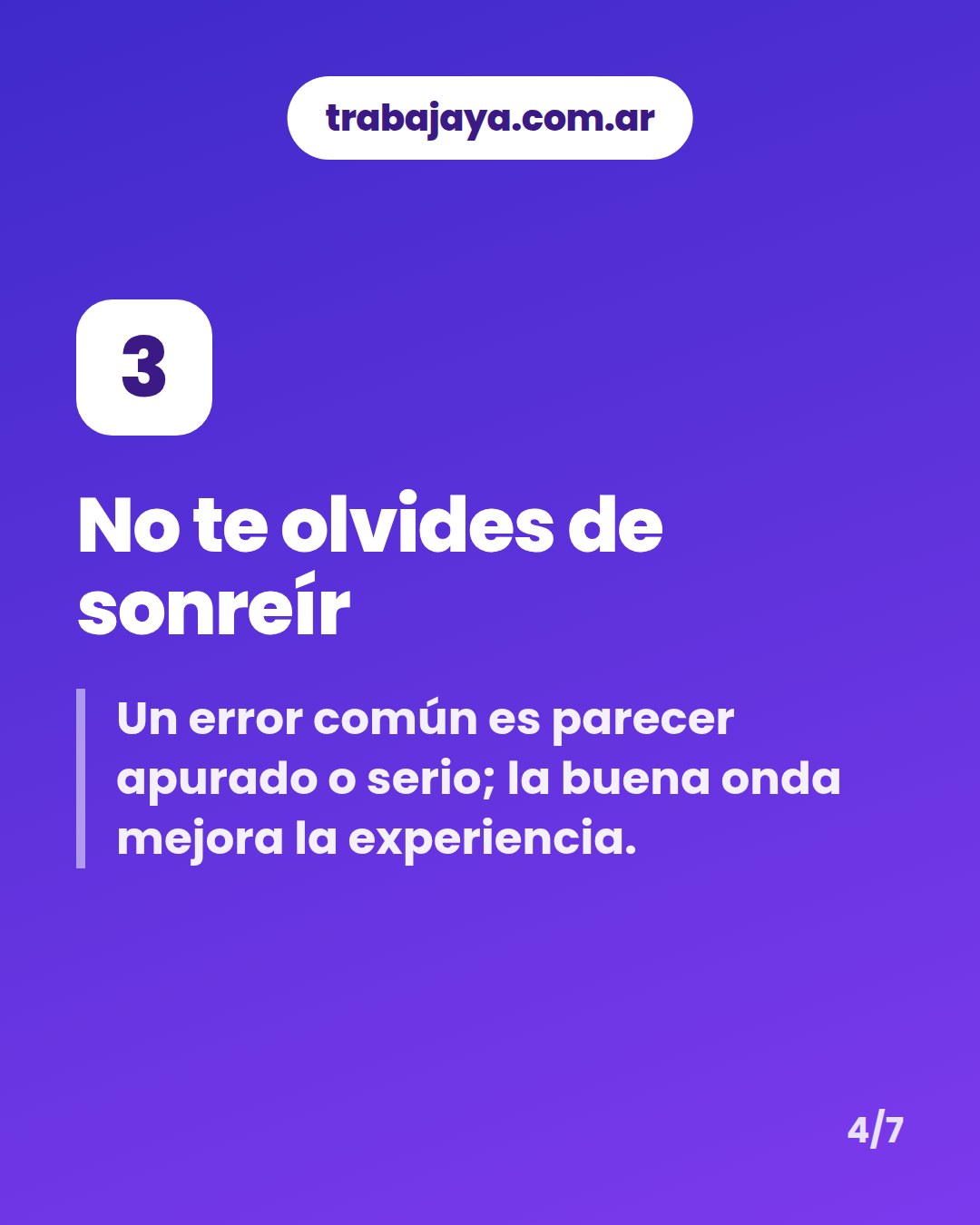 Cómo es trabajar de mozo o moza: placa 4 de 7