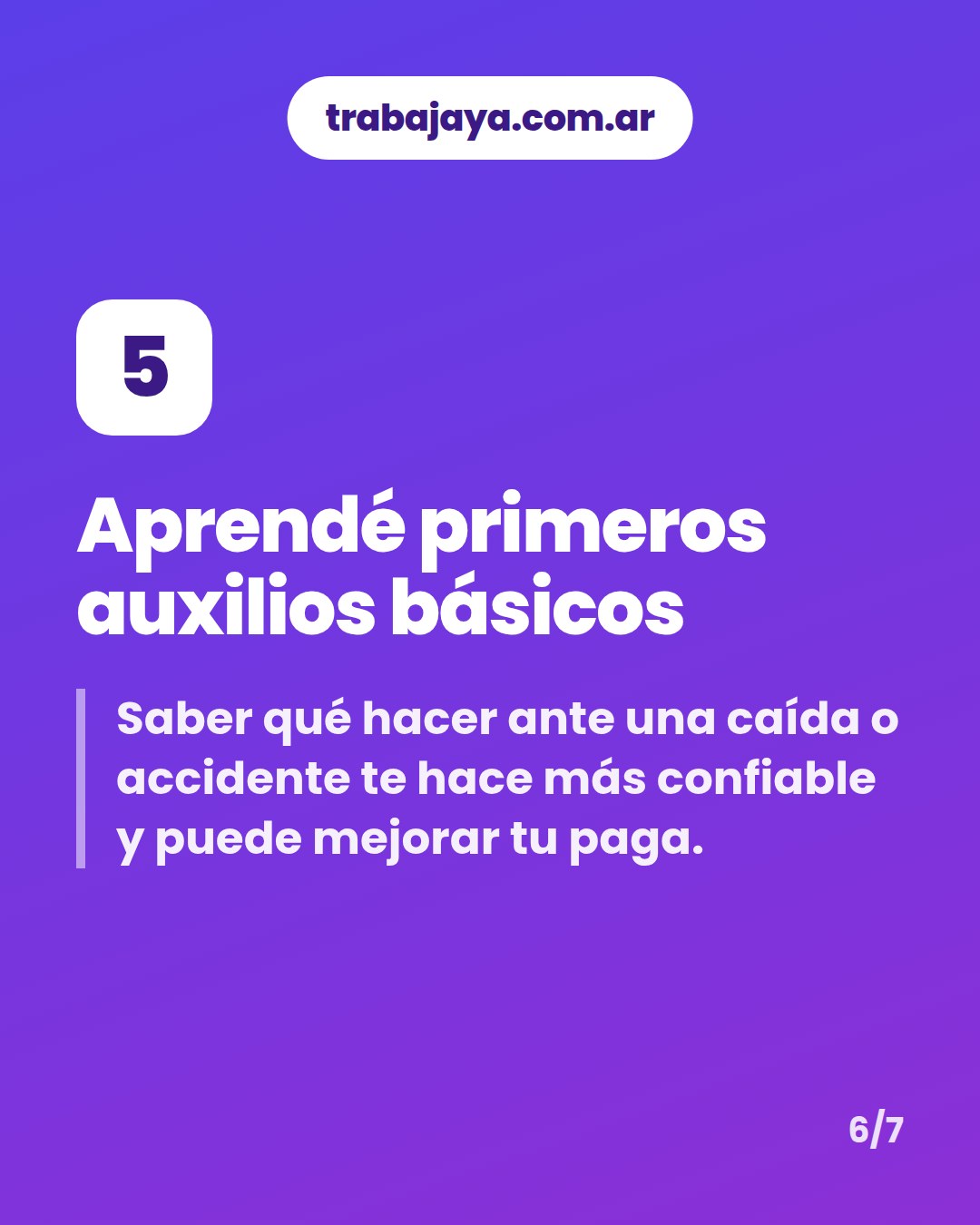 Cómo es trabajar de niñera: placa 6 de 7