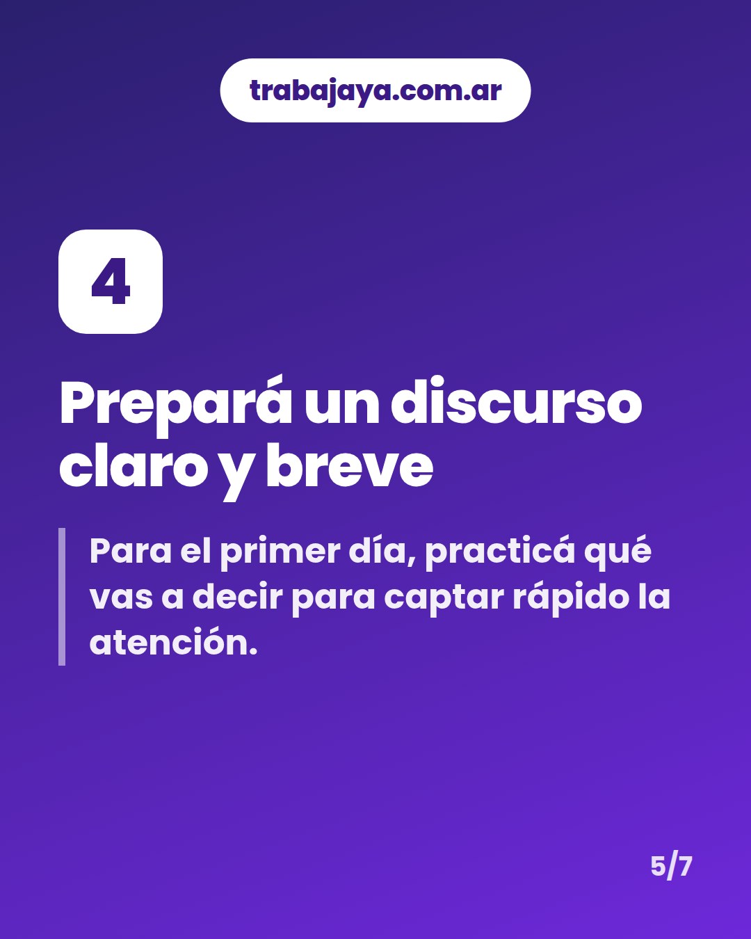 Cómo es trabajar de promotor o promotora: placa 5 de 7