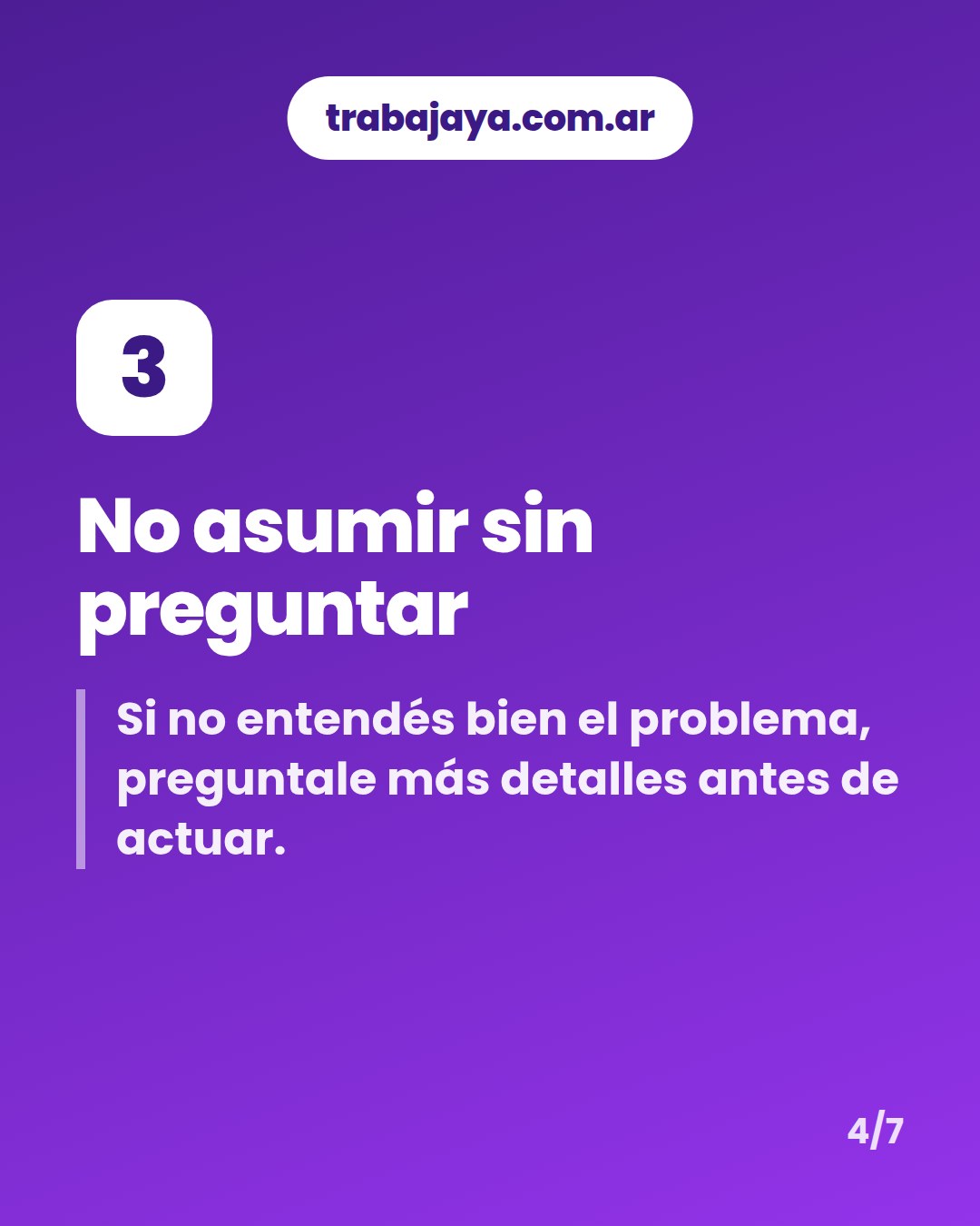 Cómo es trabajar de soporte técnico: placa 4 de 7
