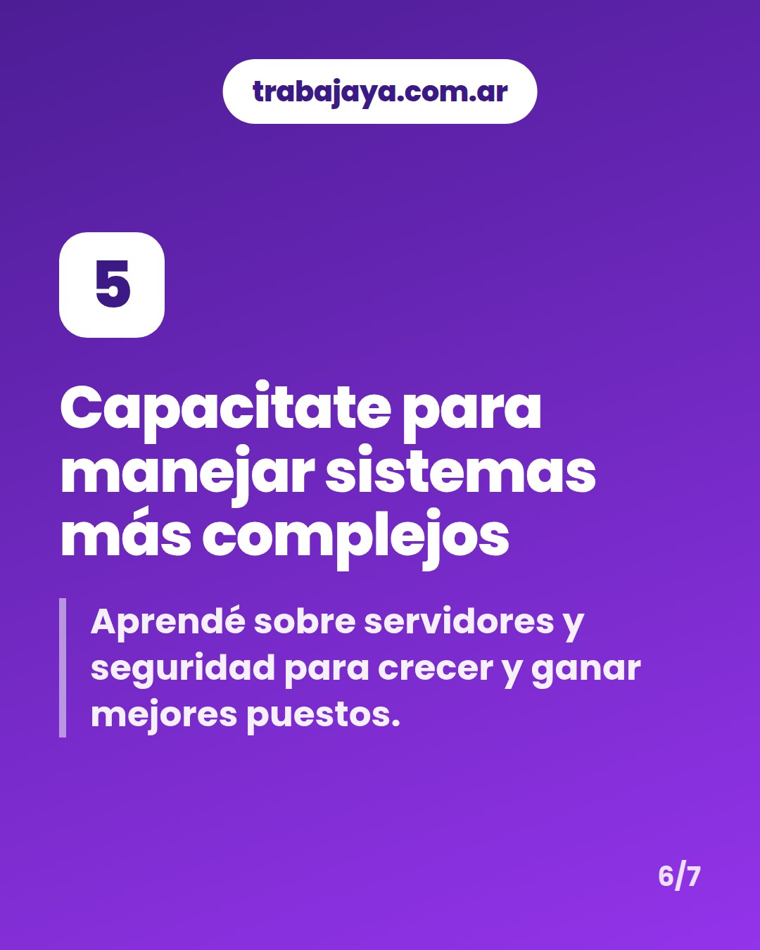 Cómo es trabajar de soporte técnico: placa 6 de 7
